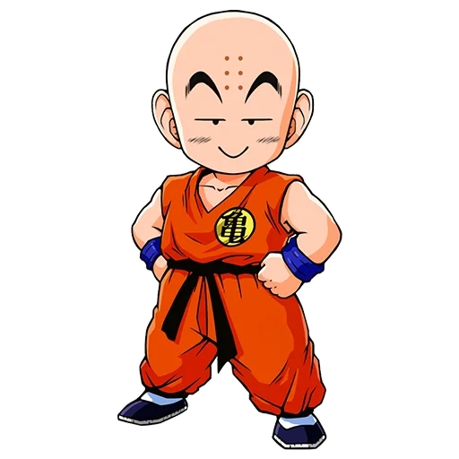 krillin, dragon ball, dragon ball bp, dragon ball super, crilline de différentes formes