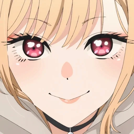 anime, kitagawa marin, los ojos del arte de anime, personajes de anime, maquillaje del ojo del anime