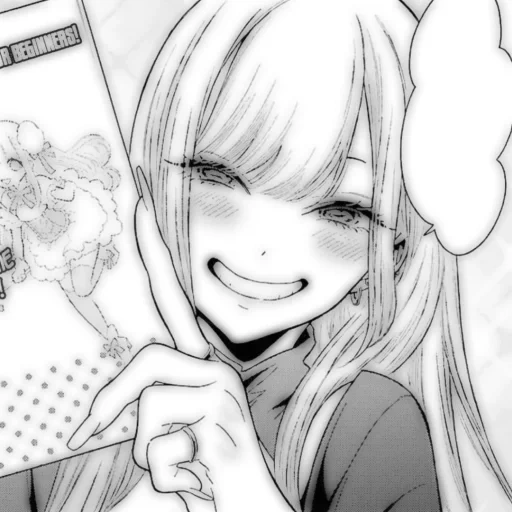 anime, manga, manga drawings, the manga of the girl, uraraka manga portrait