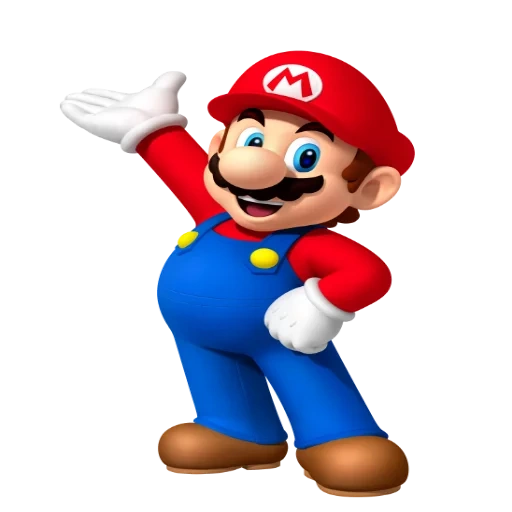 mario, pahlawan mario, jaringan kartun, mario dengan latar belakang putih, game karakter mario