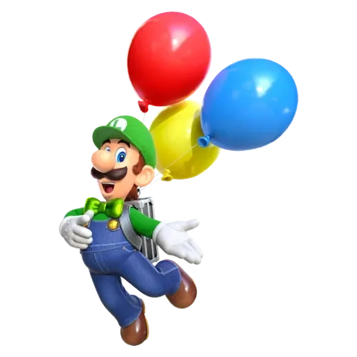 super mario, марио луиджи, balloon world luigi, супер марио одиссей, воздушные шары марио луиджи