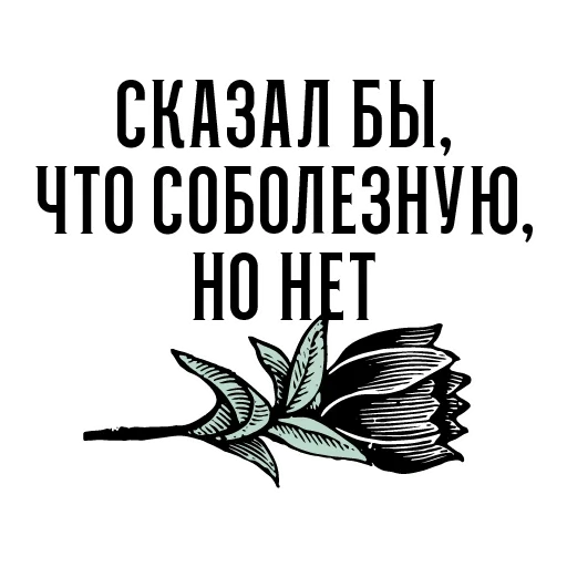 flowers, the quotation is funny
