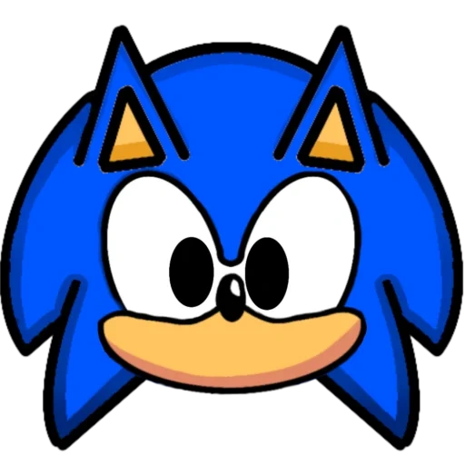 schall, sonic sonic, sonic's head, sonic the hedgehog, der kopf ist klassischer sonic