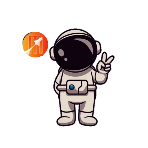 astronauta, astronaut, lindo astronauta, astronauta, dibujo de astronauta
