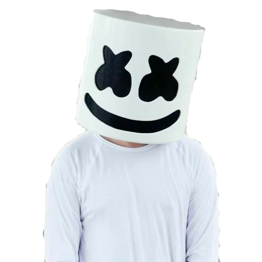 marshmello, мартин гаррикс маршмеллоу, маршмеллоу звездные войны, маршмеллоу, лицо маршмеллоу без маски