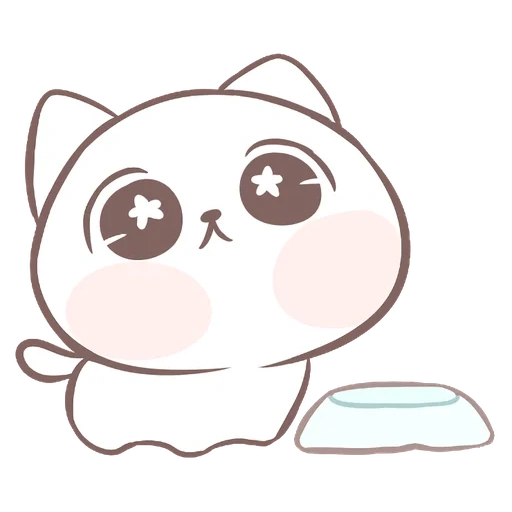 nyashny drawings, kawaii drawings, cute drawings of chibi, the cats are cute drawings, lovely kawaii drawings