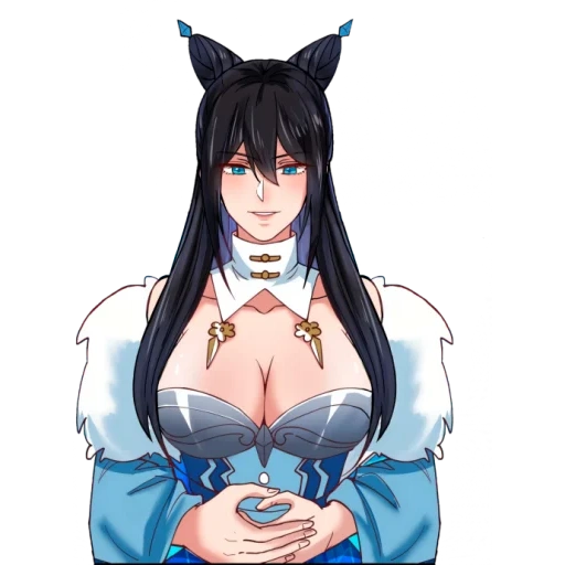 anime neko, anime girl, zenitsu neko chan, gran blue fantasy nya