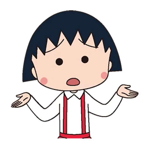 чиби, рисунок, чиби маруко, чиби маруко чан, chibi maruko-chan