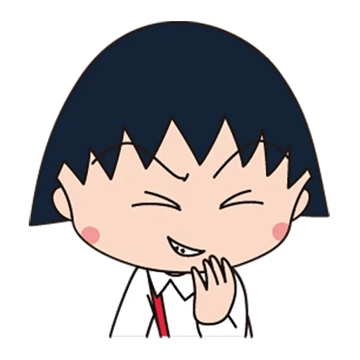 bild, maruko chan, makoto chan, amur chan chibi, chibi maruko-chan