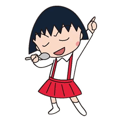 red cliff, pack, figure, chibi maruko chan, chibi maruko-chan