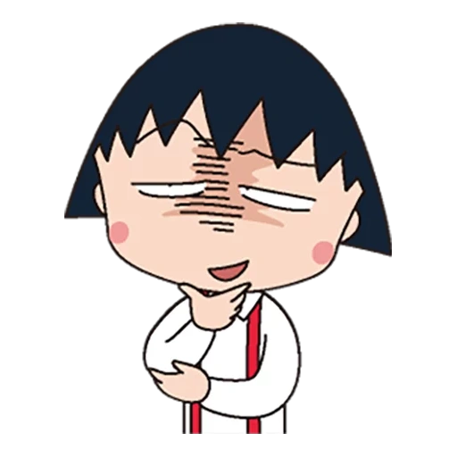 5 chibi, figure, maruko chen, chen cheng, chibi maruko-chan