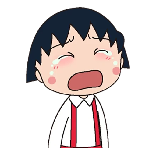 imagen, yurudara, makoto chan, yurudara-chan, chibi maruko-chan