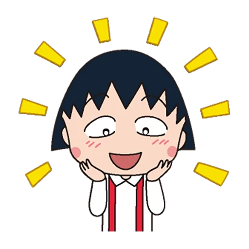 maruko chen, chen cheng, yurudara-chan, chibi maruko chan, chibi maruko-chan