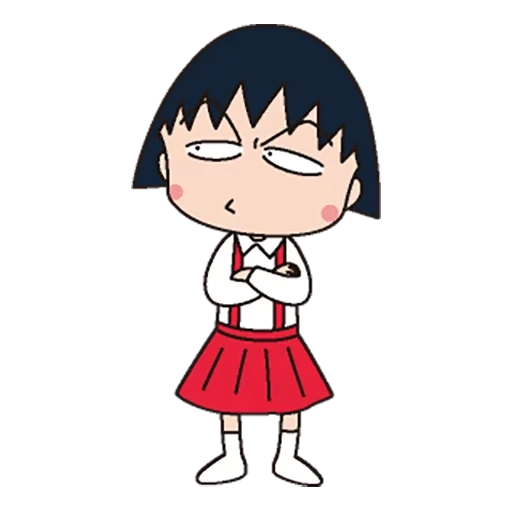 imagen, chibi maruko, chibi maruco chan, agawa chibi maruko, anime lindos dibujos