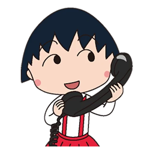 рисунок, yurudara, чиби маруко, чиби маруко чан, chibi maruko-chan