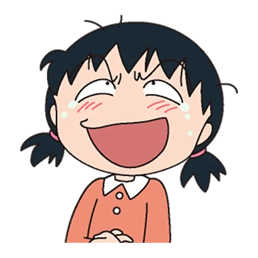 chibi, anime, imagen, anime lindo, maruko chan horror