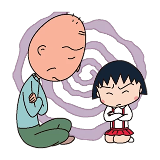 imagen, amur chan chibi, chibi maruco chan, maruko-chan eco, chibi maruko-chan