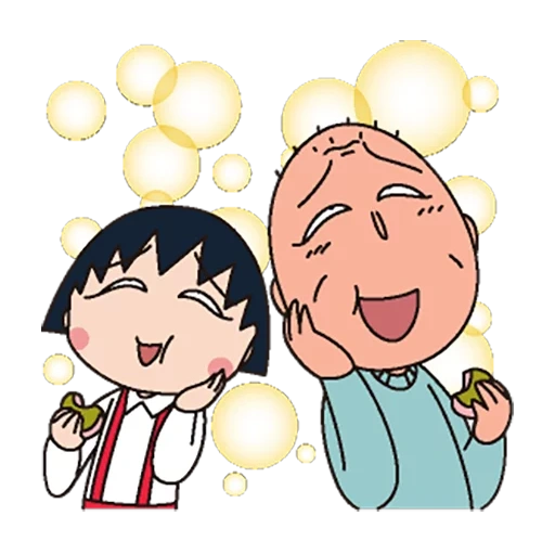 chibi maruko, yurudara-chan, амура чан чиби, чиби маруко чан, chibi maruko-chan