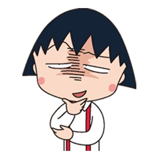 chibi maruko-chan, 5 чиби, рисунок, маруко чан, chibi maruko