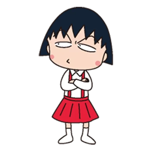 рисунок, чиби маруко чан, маруко чан, chibi maruko-chan, чиби маруко