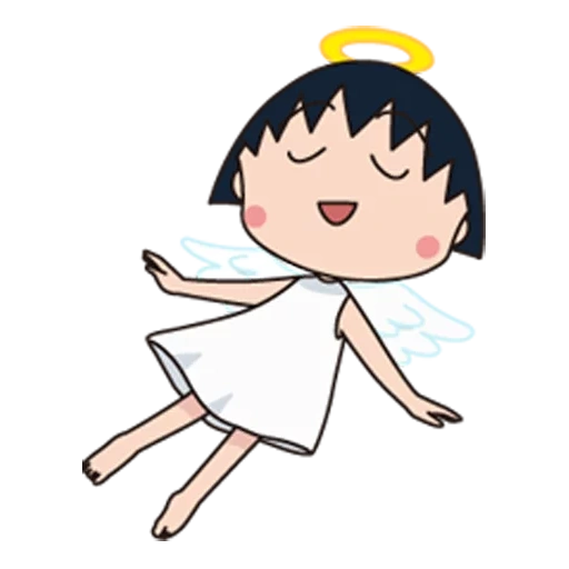 маруко чан, чиби маруко, chibi maruko-chan, аниме, yoshimurachi стикеры