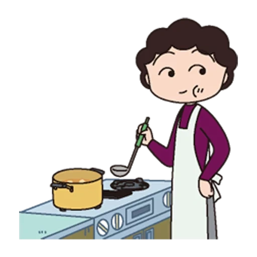 chibi maruko-chan sumire sakura, иллюстрация, cook рисунок, chibi maruko-chan, рисунки