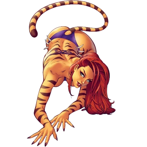 tigra, art elias, tigra marvel, тигрица марвел, белая тигрица марвел