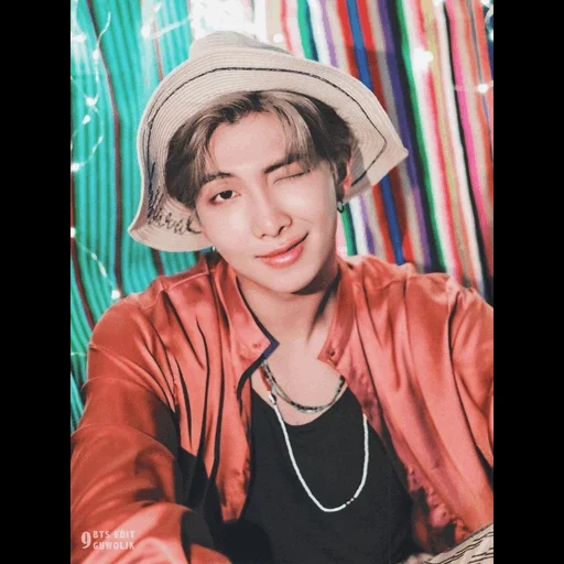 rm bts, monstro do rap, kim ta hyun, meninos de bangtan, pacote de verão namjun