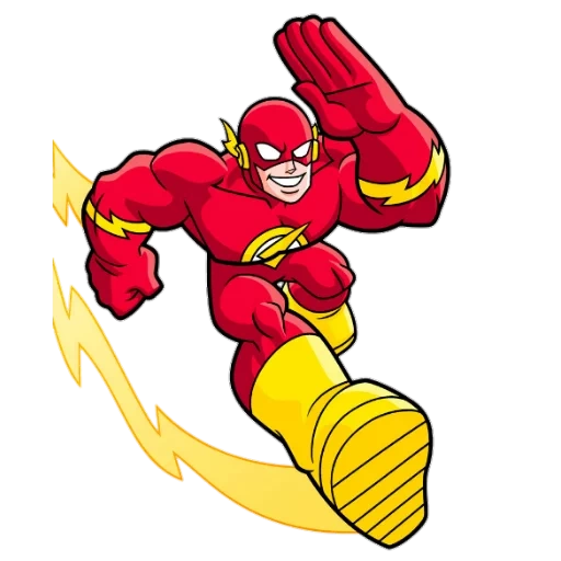 éclat, dessin animé, flash de super-héros, flash de super-héros, super-héros flash