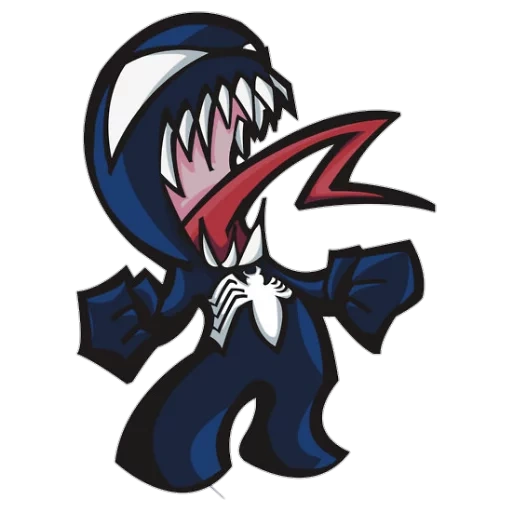 venin, venin, venom chibi, venin de venin, venin chibi