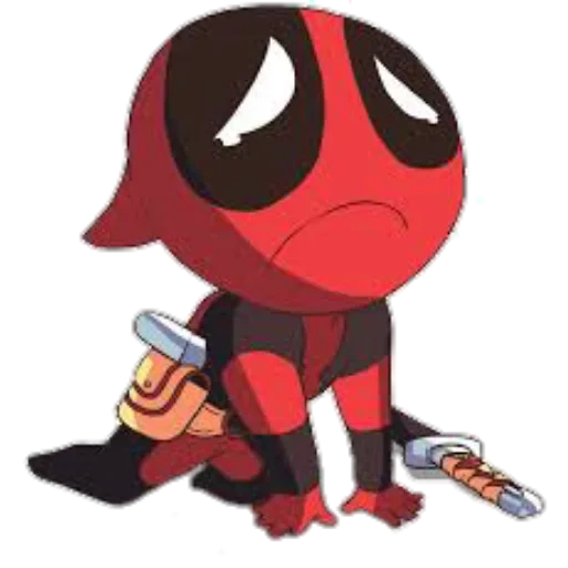 dead pool, deadpool 2, dead pool, chibik deadpool, terror grande