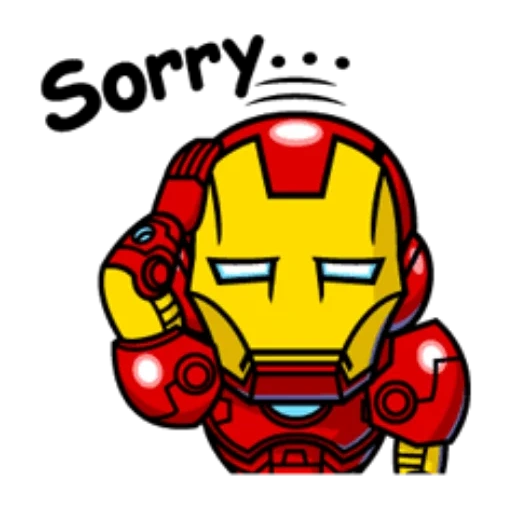 iron man, marvel mini hero, iron man mini, kartun iron man