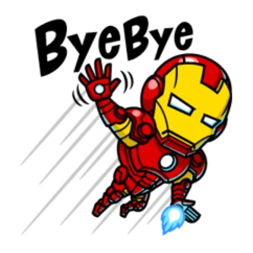 marvel, weber marvel, iron man, marvel mini hero, kartun iron man