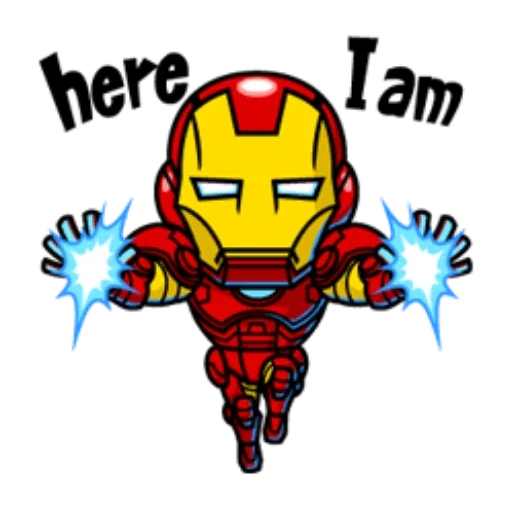 mini marvel, iron man, marvel mini helden, iron man mini, chibi marvel iron man