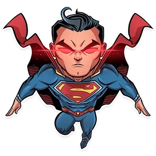 superman, superhéroe, superhéroe, pequeño superman, caricatura de superman