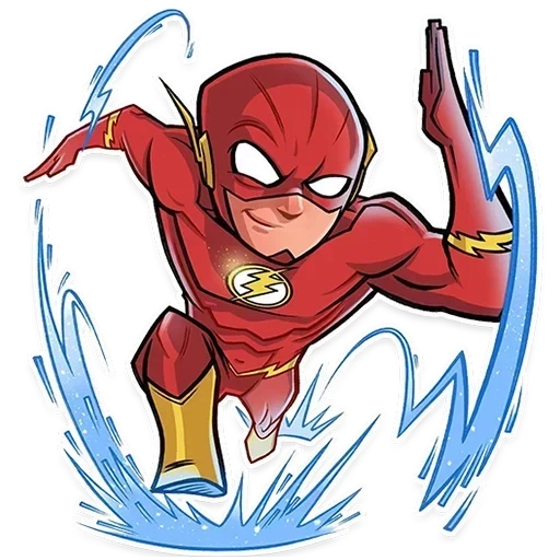 flash, flash art, red cliff flush, flash pattern, chibi delhi crawman superhero