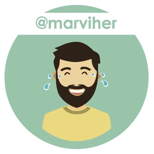 beard, human, the male, a bearded guy, flat design beard