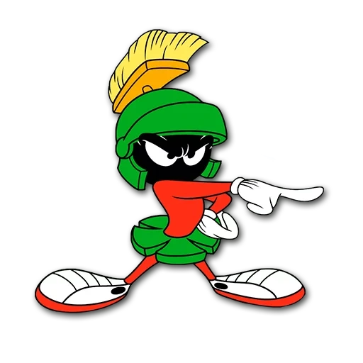 marziano, marvin martian, sono martian luni tunz