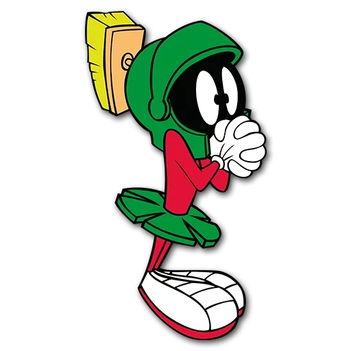 marvin, duffy duck, marziano, marvin martian