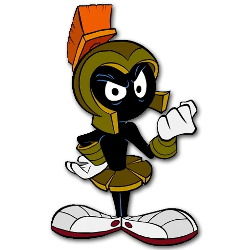 marvin, daffy duck, martians, duck dodge marvin