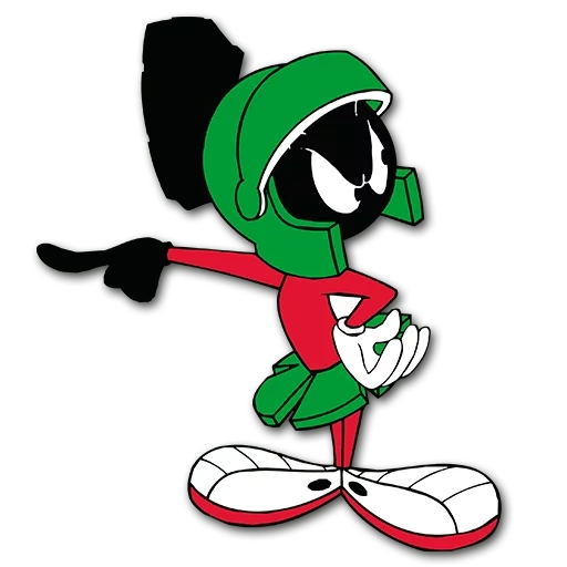 marziano, marvin martian, looney toons marvin, marvin the martian e daffy duck