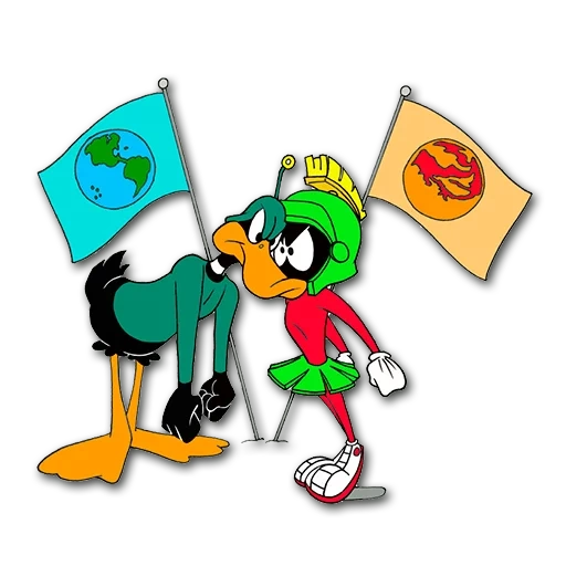 daffy duck, duck dodgers, duck dodge marvin, marvin martian cartoon bugs bunny