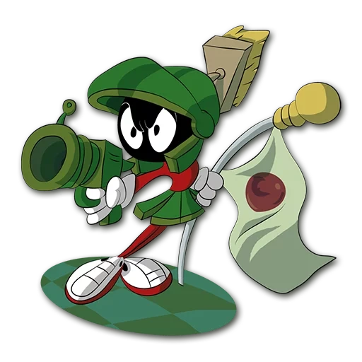 marvin, martien, marvin martian, marvin le chien martien, marvin le fanart martien