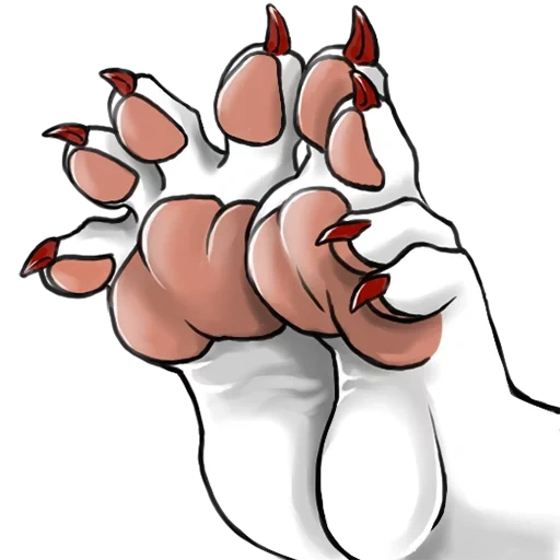 foot, frie's paw, fairy frie, fur affinity, frie's claw pad