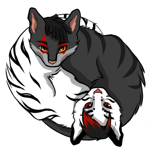 cat warrior kite, stockade warrior cat, black-tailed cat warrior, thistleclaw cat warrior, kro ka cat blood warrior