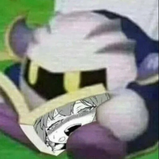 enfiler, déc, anime, sirica kirby, meta knight meme