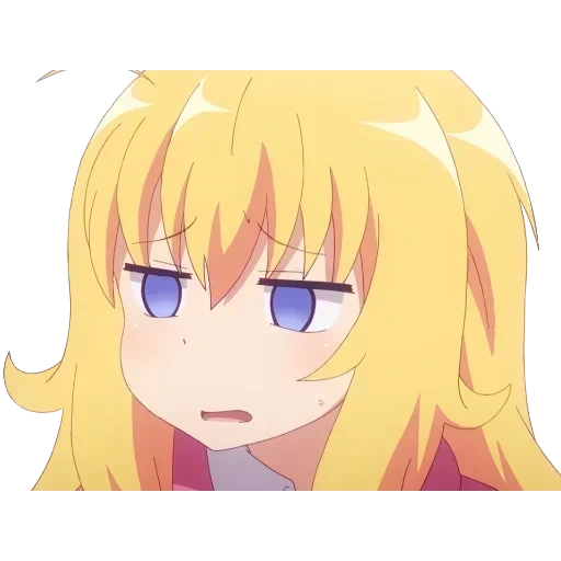 габриэль, gabriel dropout, gabriel dropout аниме, габриэль уайт тэнма скрин, габриэль уайт тенма скрин