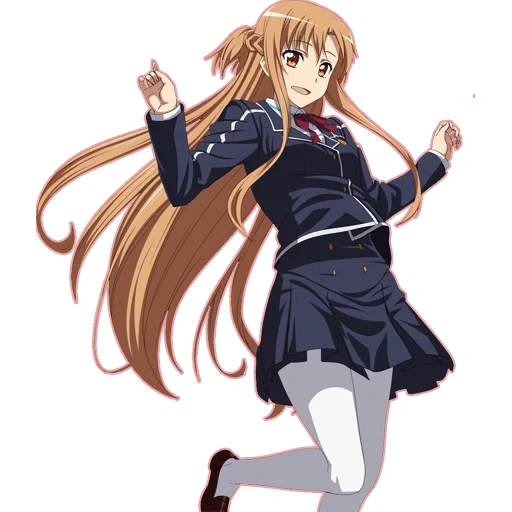 asuna, da kia matsu, yuuki asuna, rendering di yuki assona, maestro di spada in linea