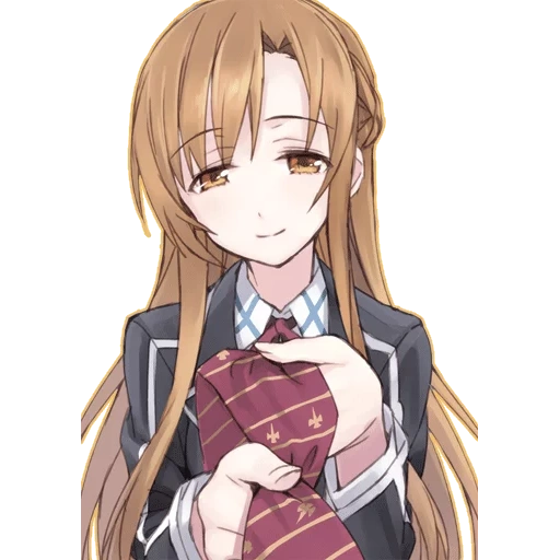 assuna, asuna, yuji yasong, yuuki asuna, asuna yuki school uniform