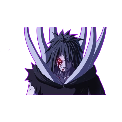 наруто, обито учиха, обито демон, obito uchiha, мадара учиха